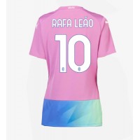AC Milan Rafael Leao #10 Rezervni Dres za Ženska 2023-24 Kratak Rukav
